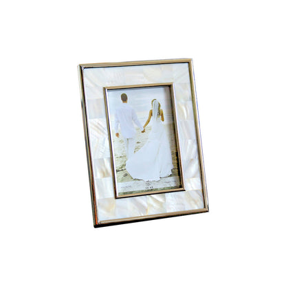 Creative Soft Decoration Home Metal Shell Wedding Photo Frame