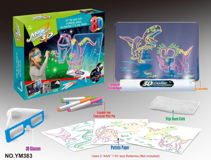 Three-dimensional Writing Board Graffiti Board