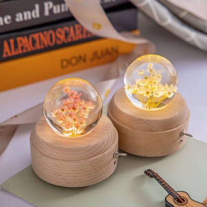 Crystal Ball Music Box Music Box Bluetooth - FLIPSTYLEZLLC