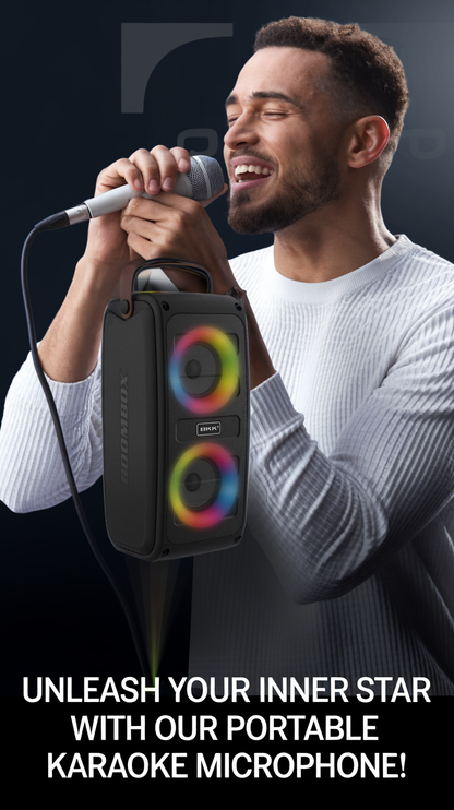 Portable Bluetooth Speaker Color Light Speaker