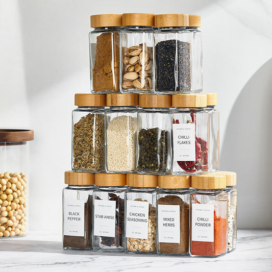 120ml Amazon Kitchen Glass Seasoning Jar