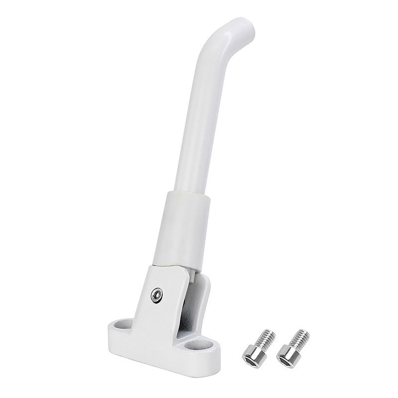 Electric Scooter Accessories Aluminum Alloy Foot Brace Black White And Gray With Screws