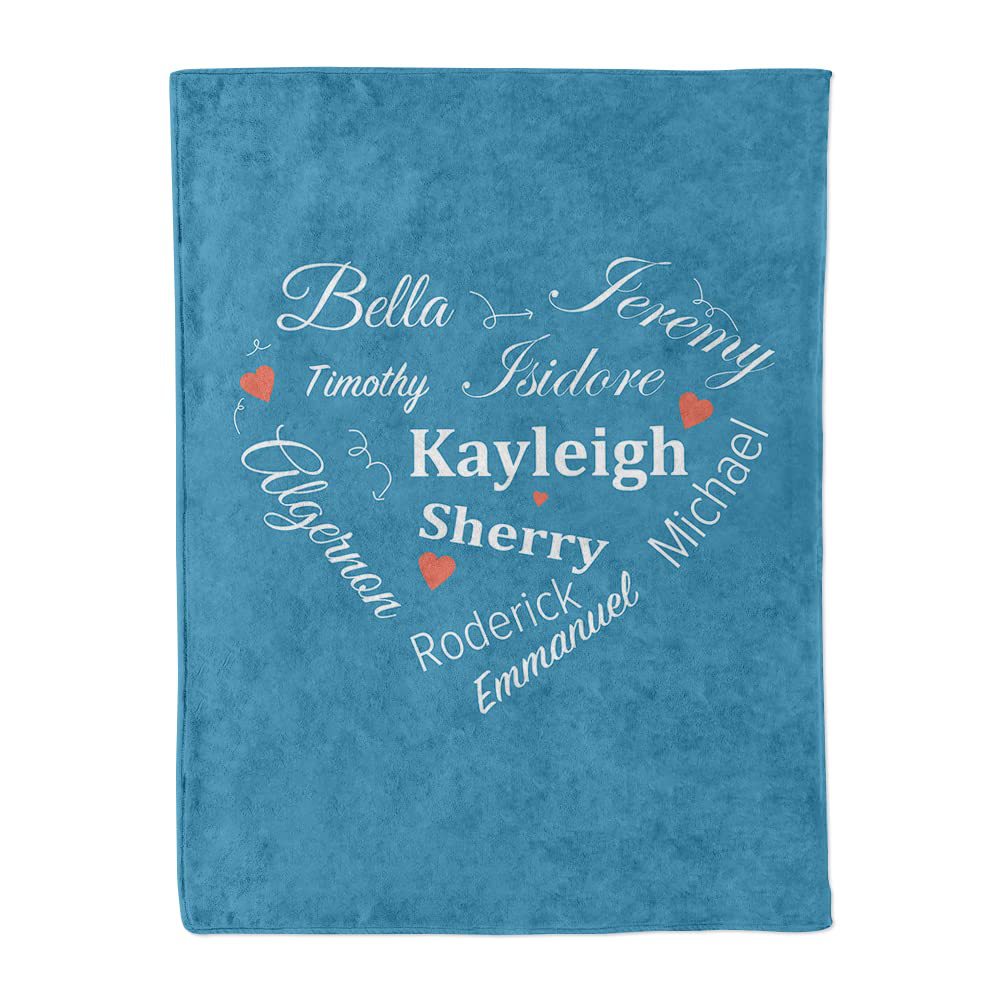 Personalized Name Blanket For Infants And Toddlers