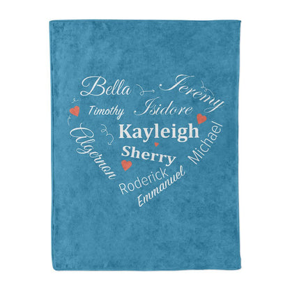 Personalized Name Blanket For Infants And Toddlers