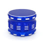 New Metal Sound Pattern Polygonal Aluminum Alloy 4-layer Smoke Grinder