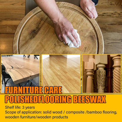 Furniture Waterproof Brightening Care Polishing Beeswax