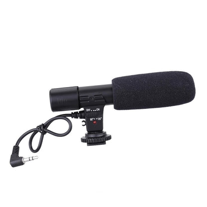Stereo Microphone Camera Professional Interview Radio