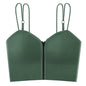 Fashion Zipper With Beautiful Back Suspender Vest