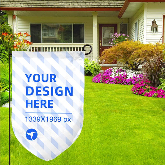 Create Your Own Multi-shaped Rain-resistant Garden Decoration Flag