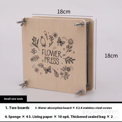 Dried Flower Knurling Tool Plant Specimen Making Tools