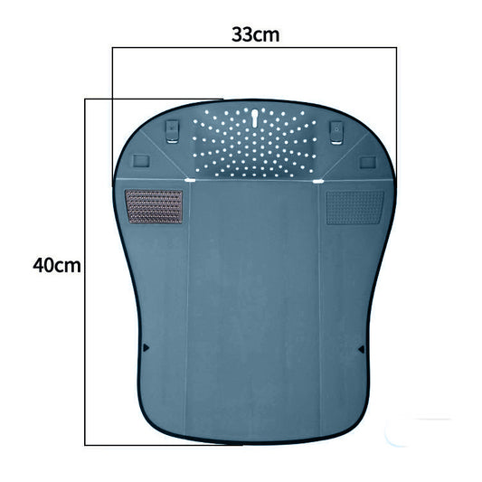 Vegetable Washing, Draining And Grinding Integrated Cutting Board