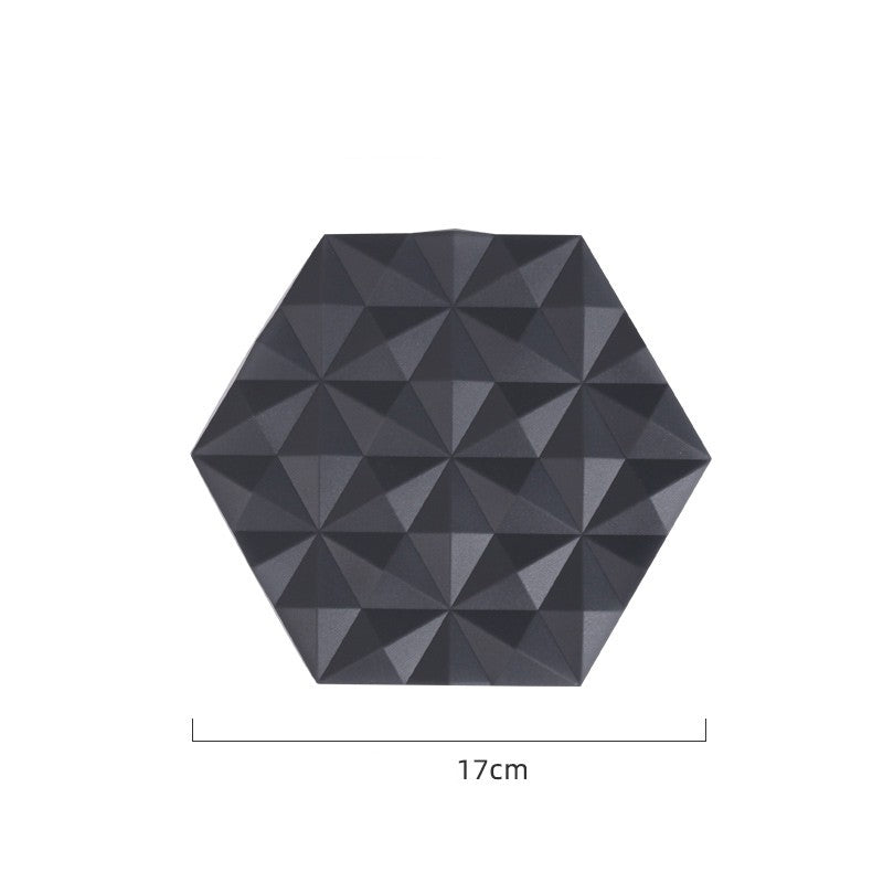 Table Insulation Pad Silicone Light Luxury Placemat Anti-scalding Anti-slip Pad