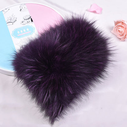 Fall Winter Stretch Wool Scarf With Headgear