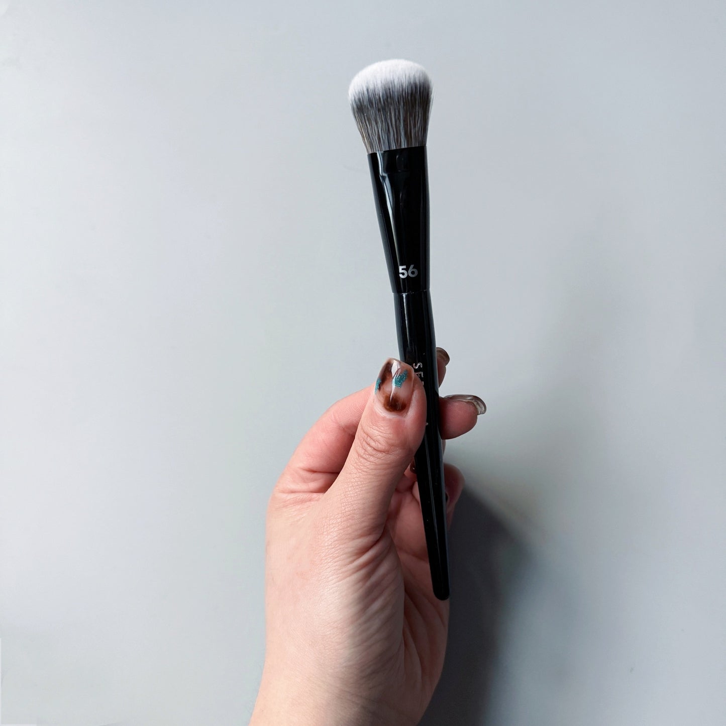 Lotus Series Foundation Eye Shadow Face Powder Repair Double-ended Makeup Brush