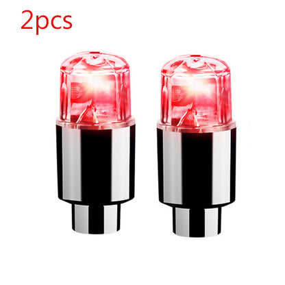 Universal Wheel LED Light Car Motorcycle Bike Neon Valve Cap