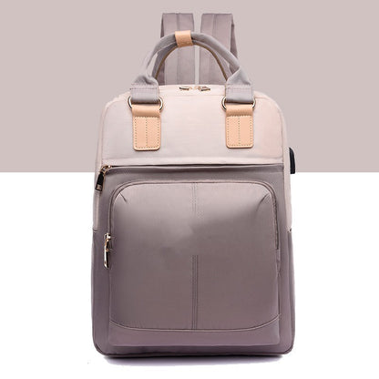 Fashionable USB Rechargeable Backpack Computer Bag