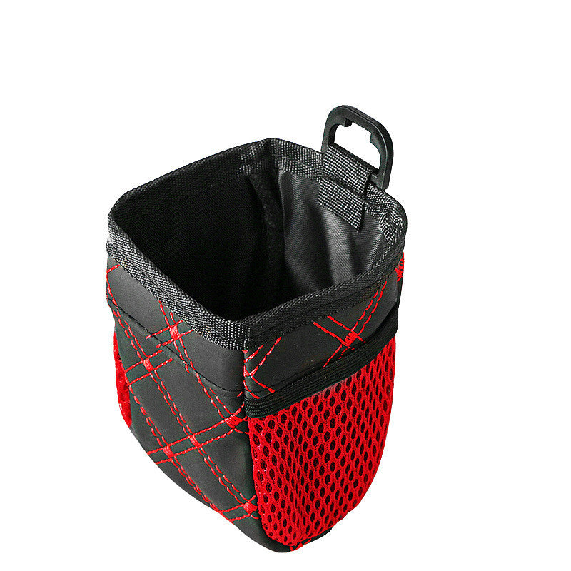 Car Air Outlet Storage Bucket Red Wine Style