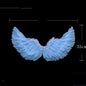 Wings Props Flower Girl Dress Up Halloween Christmas Show Feather Wings