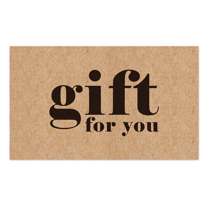 English Holiday Thank You Simple And DIY Creative Greeting Card