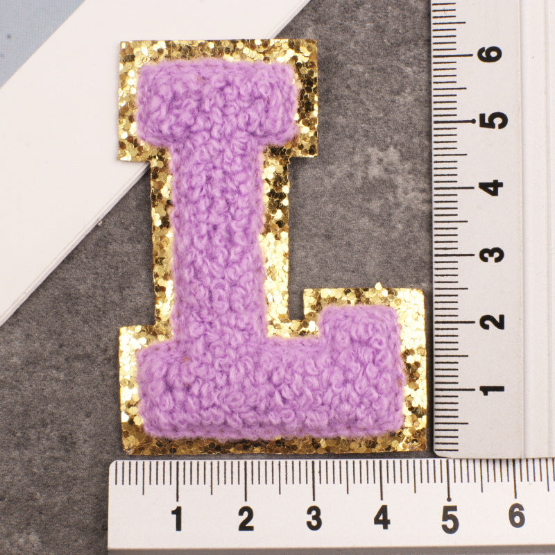 26 Letter Clothing Patch Embroider