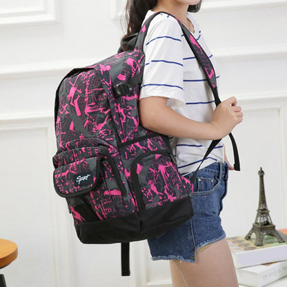 Classic Nylon Backpack Big Capacity Back Packs Travel Outdoor Packs Large Capacity Fashion Teenager Student School Back Bag