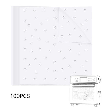 Rectangular Air Fryer Steamer Paper