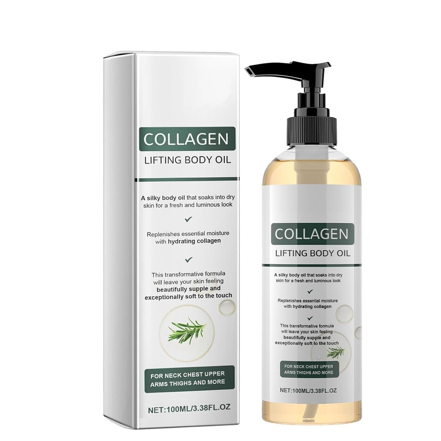 Comforting Rosemary Body Care Oil For Massage