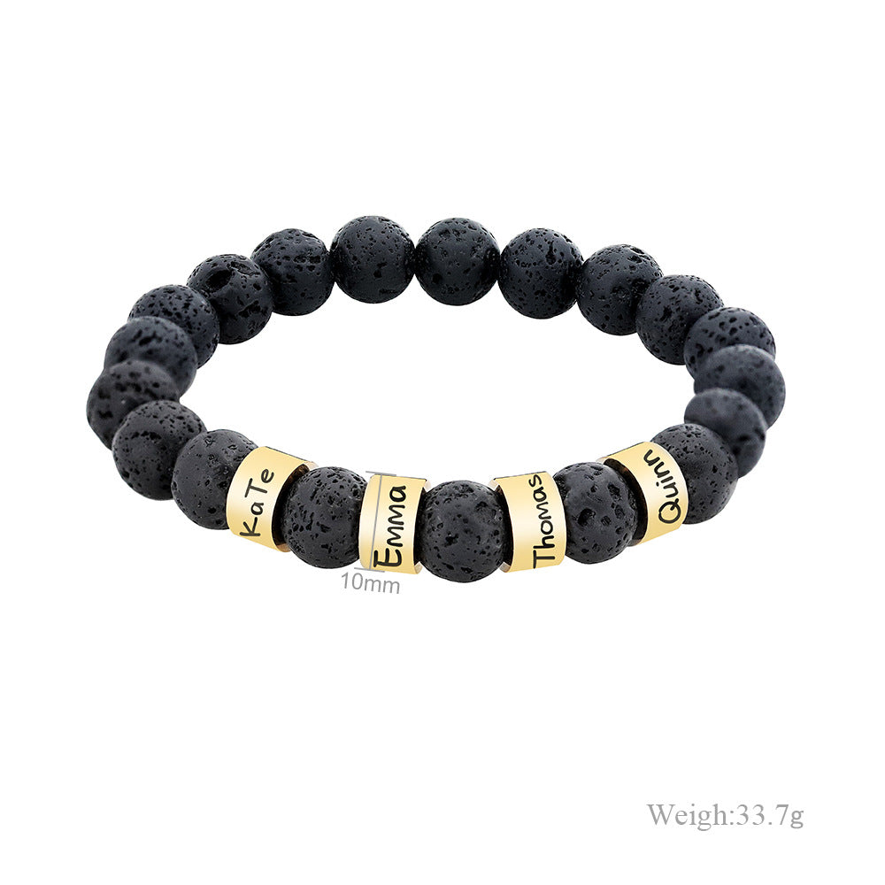 Accessories Letter Bracelet Men's Personality Lettering