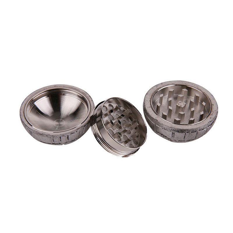 Three-layer Grinder Zinc Alloy Smoke Grinder