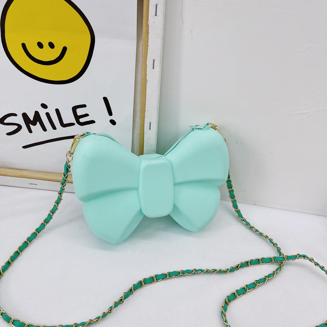 Diagonal Coin Purse Bow Princess Bag Parent-child Bag