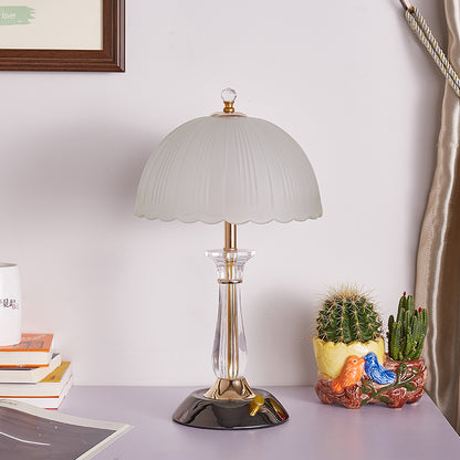 Creative Fashion Warm Romantic Warm Light Glass Table Lamp