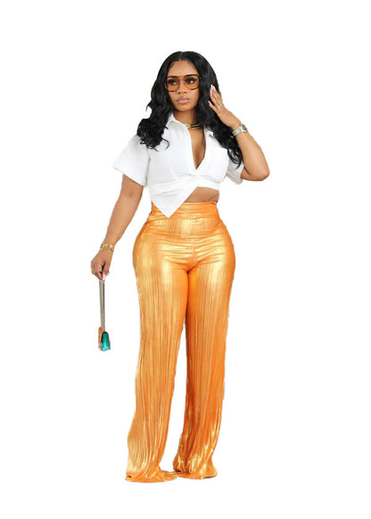 Women's Fashion Casual Long Wide-leg Pants