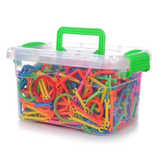 Children's Plastic Assembling Intelligence Stick