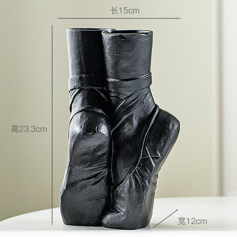 Ceramic Vase Modern Minimalist Furnishings Decoration Hydroponic Dried Flower Crafts