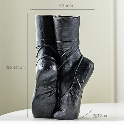 Ceramic Vase Modern Minimalist Furnishings Decoration Hydroponic Dried Flower Crafts