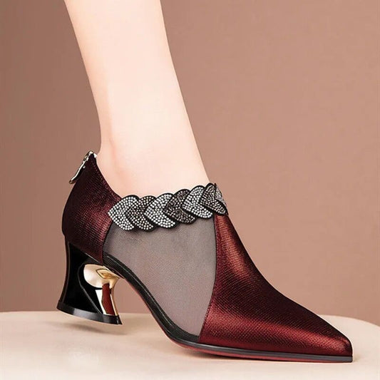 New Style Mesh Single Shoes Women Hollow - FLIPSTYLEZLLC