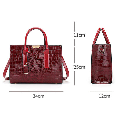 New Women's Wallet Large Capacity Handbag 2 Piece Set
