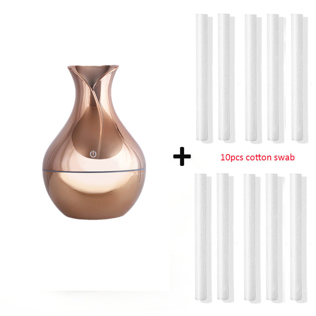 USB Aroma Essential Oil Diffuser Ultrasonic Cool Mist Humidi
