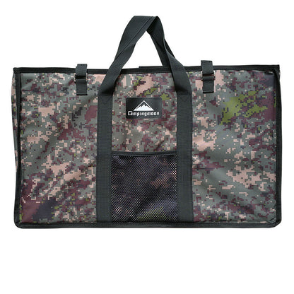 Outdoor Simple Folding Picnic Table Multi-layer Wrought Iron Rack