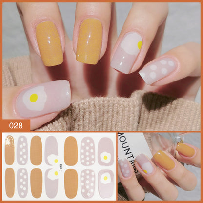 Manufacturer''s Direct Selling Nail Enhancement Sticker Full Paste Ins Japanese