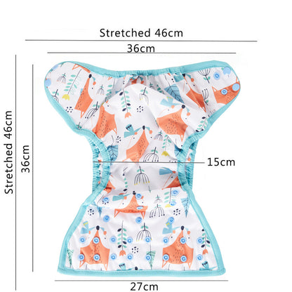 Printed Waterproof And Breathable Baby Cloth Pocket Cover