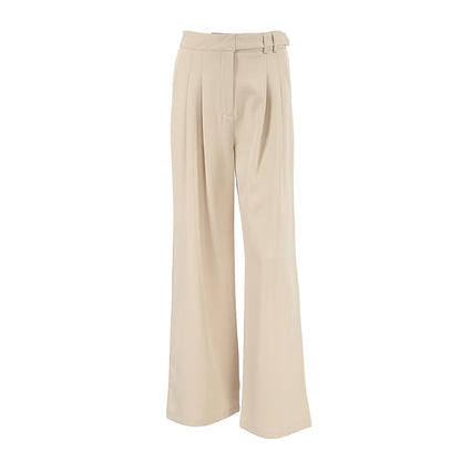 Retro Fashion Commuter Pocket Suit Pants For Women