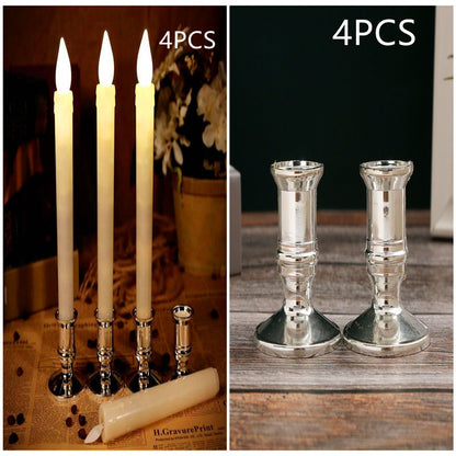 LED Long Pole Candle Light Furniture Decorative Night Light