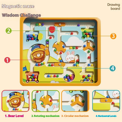 Children's Magnetic Drawing Board Baby Enlightenment Early Education Pen Control Toy
