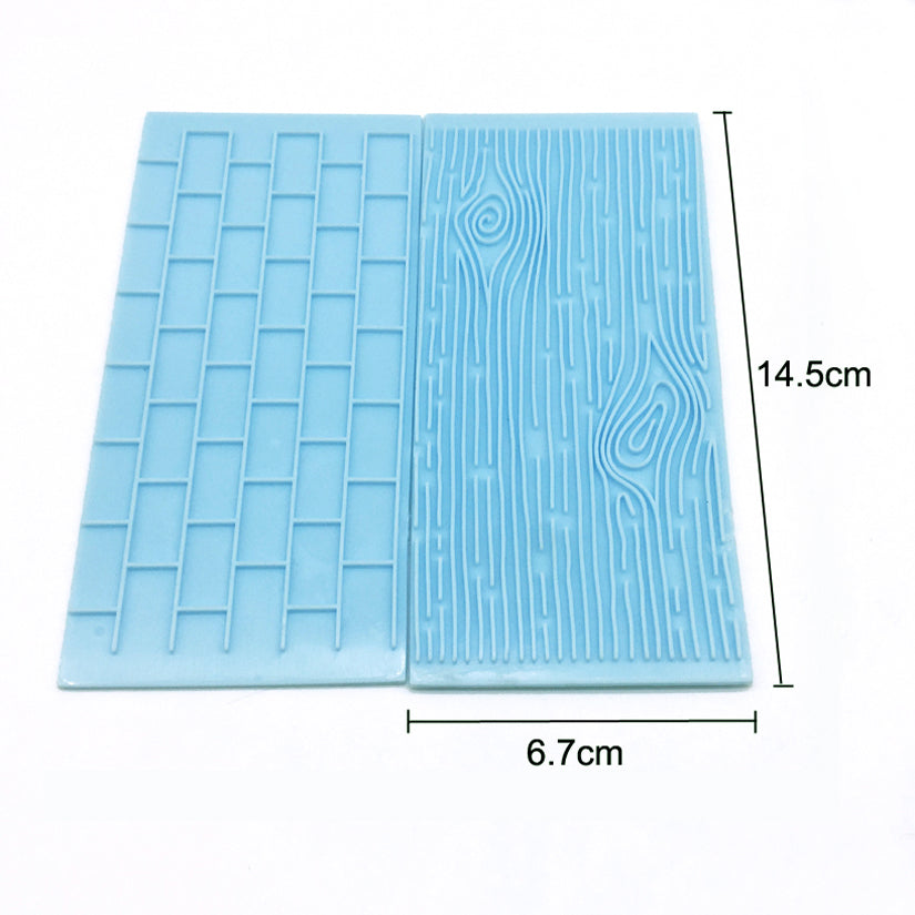 Bark Shaped Relief Baking Tool Cake