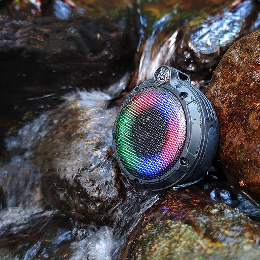 Portable New Subwoofer Outdoor Stereo Plug-in Card Wireless Button Bluetooth Speaker