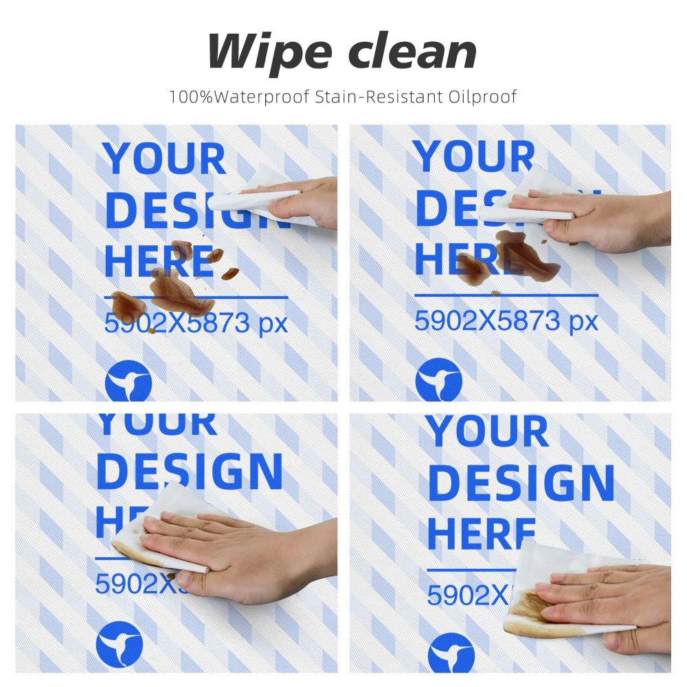 Oil And Stain Resistant Round Table Cover