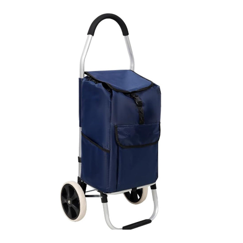 Portable Foldable Home Aluminum Shopping Cart
