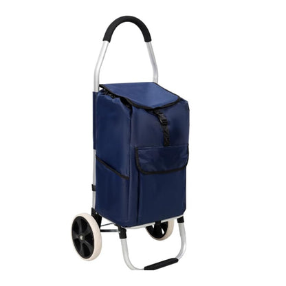 Portable Foldable Home Aluminum Shopping Cart