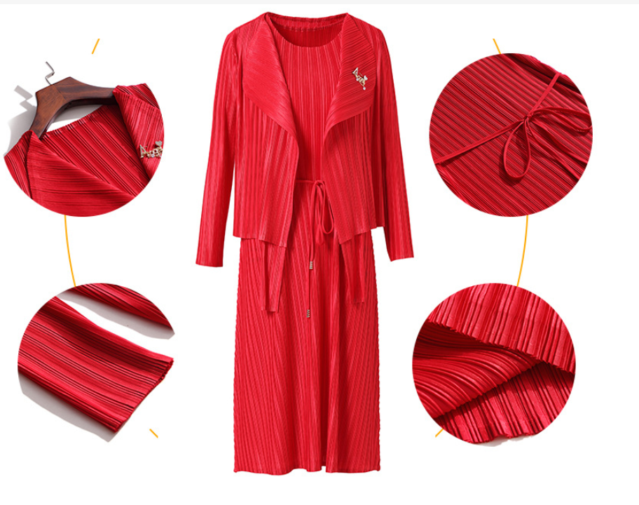 New Fashionable Wedding Dress Slim Slim Two Sets